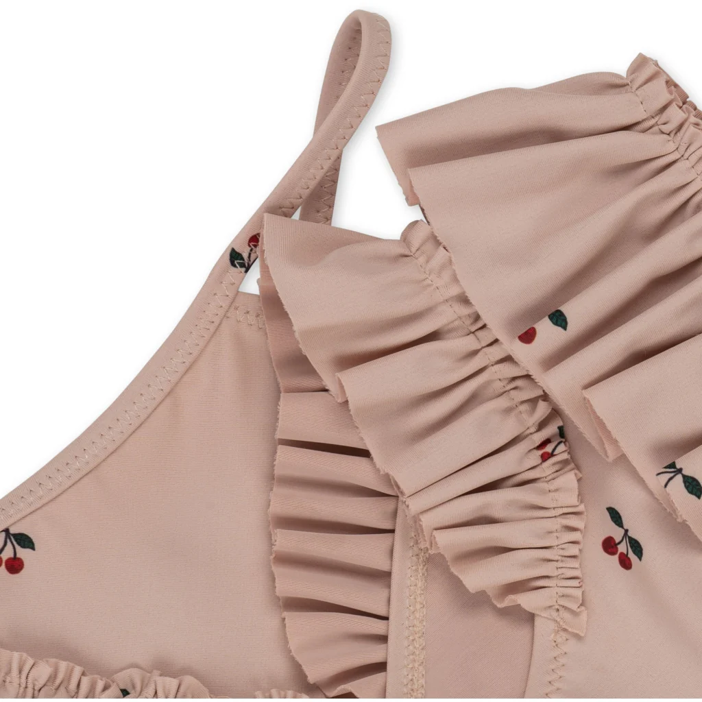 Konges Slojd - Bikini Manuca Frill - Cherry Blush (5-6 Jaar) – Image 3
