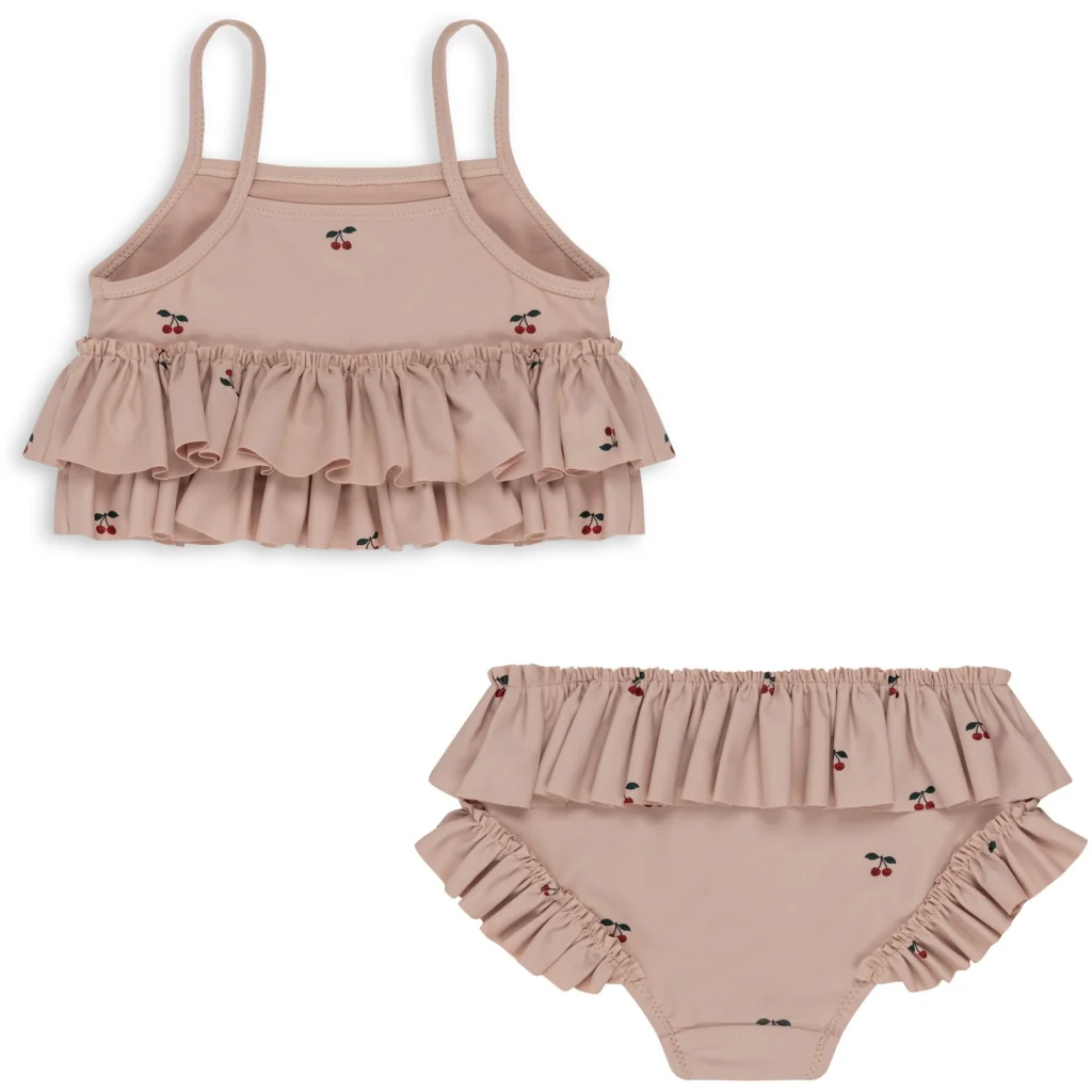 Konges Slojd - Bikini Manuca Frill - Cherry Blush (5-6 Jaar) – Image 2