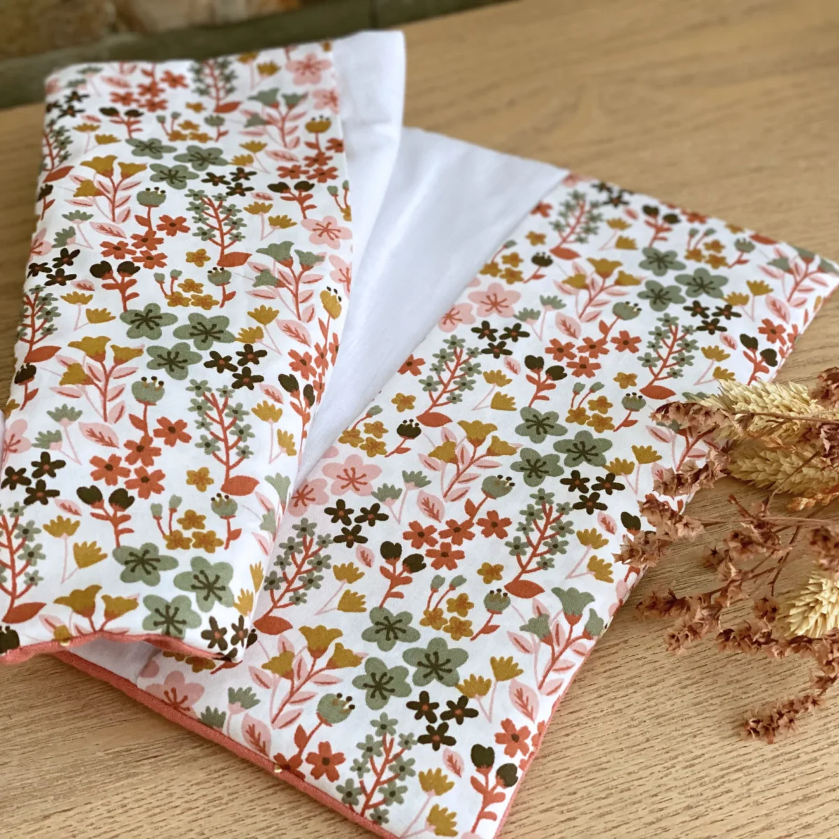 Protège carnet de santé personnalisé terracotta camel rose ou vert tilleul – Image 6