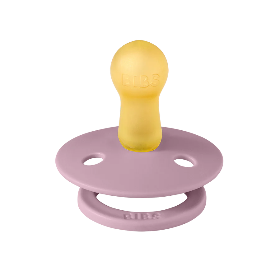 BIBS - Colour Fopspeen Natuurrubber (2 stuks) Dusky Lilac/Heather – Image 3