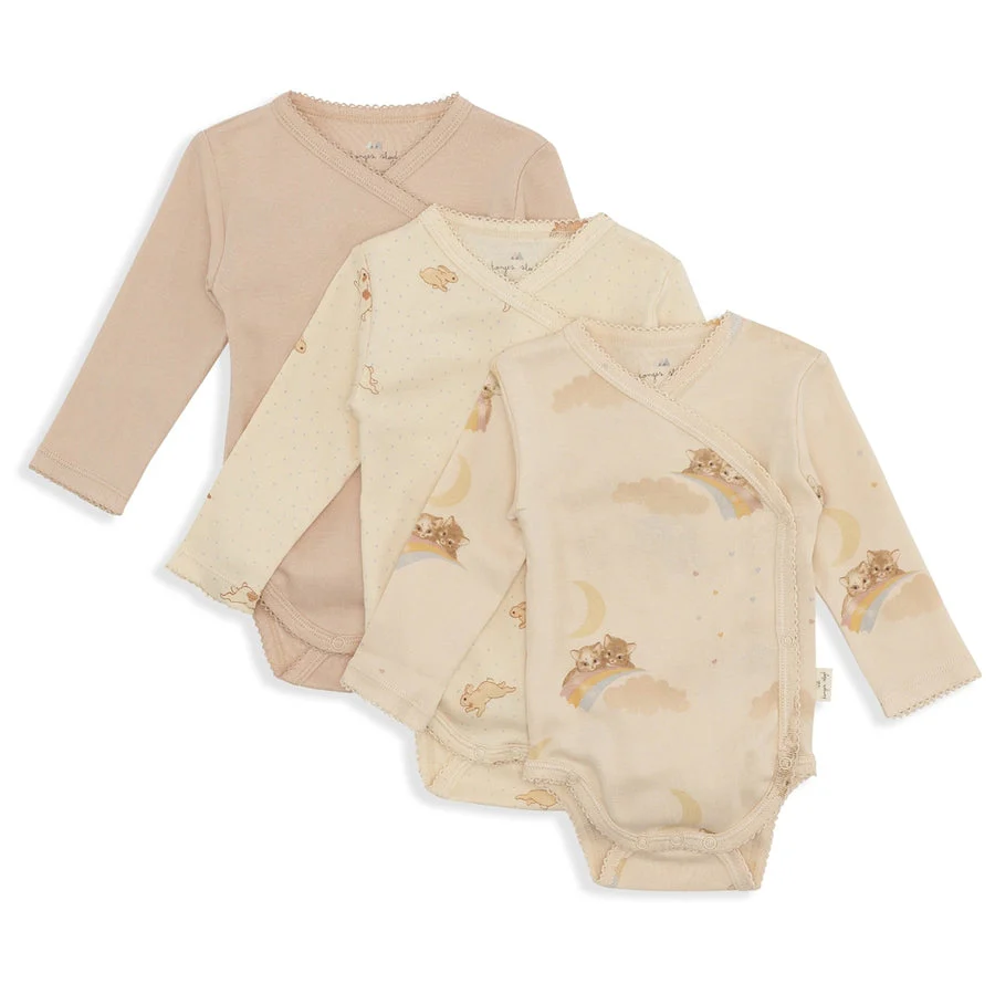 Konges Sløjd - Newborn overslagrompers Nuevo (3 stuks) – Image 4
