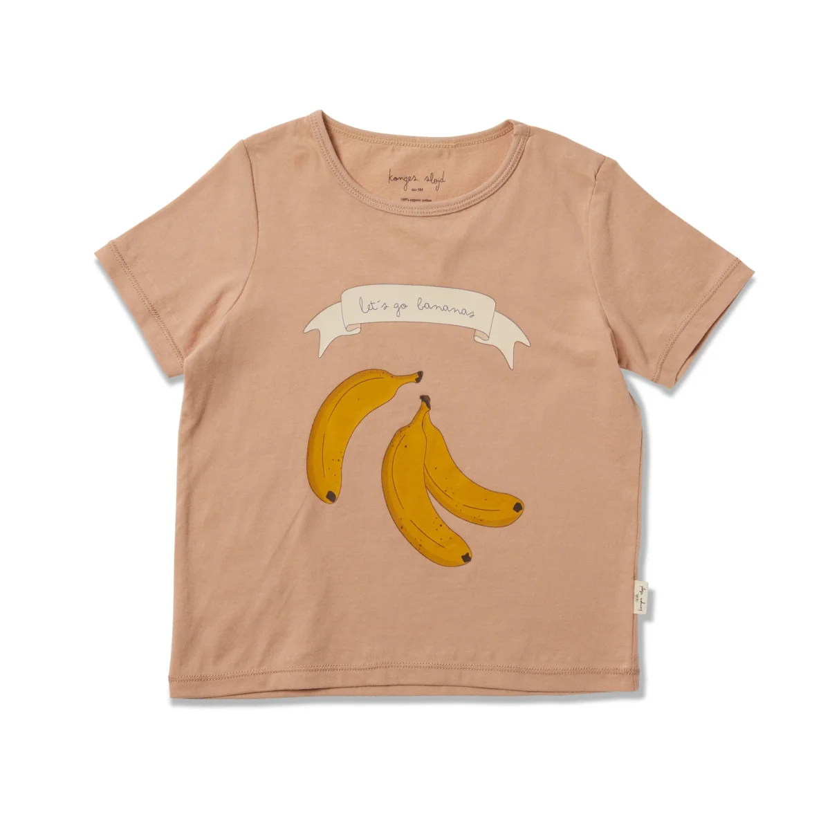Konges Sløjd- Famo tee t-shirt - Let's go bananas