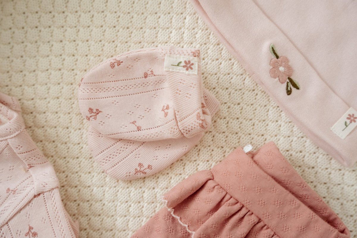 Little Dutch - Meisjesbroek met roze ruches - Pink Blush – Image 3