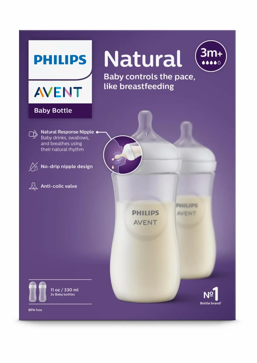 Philips Avent - Natural 3.0 zuigfles 330 ml - 2 stuks – Image 3